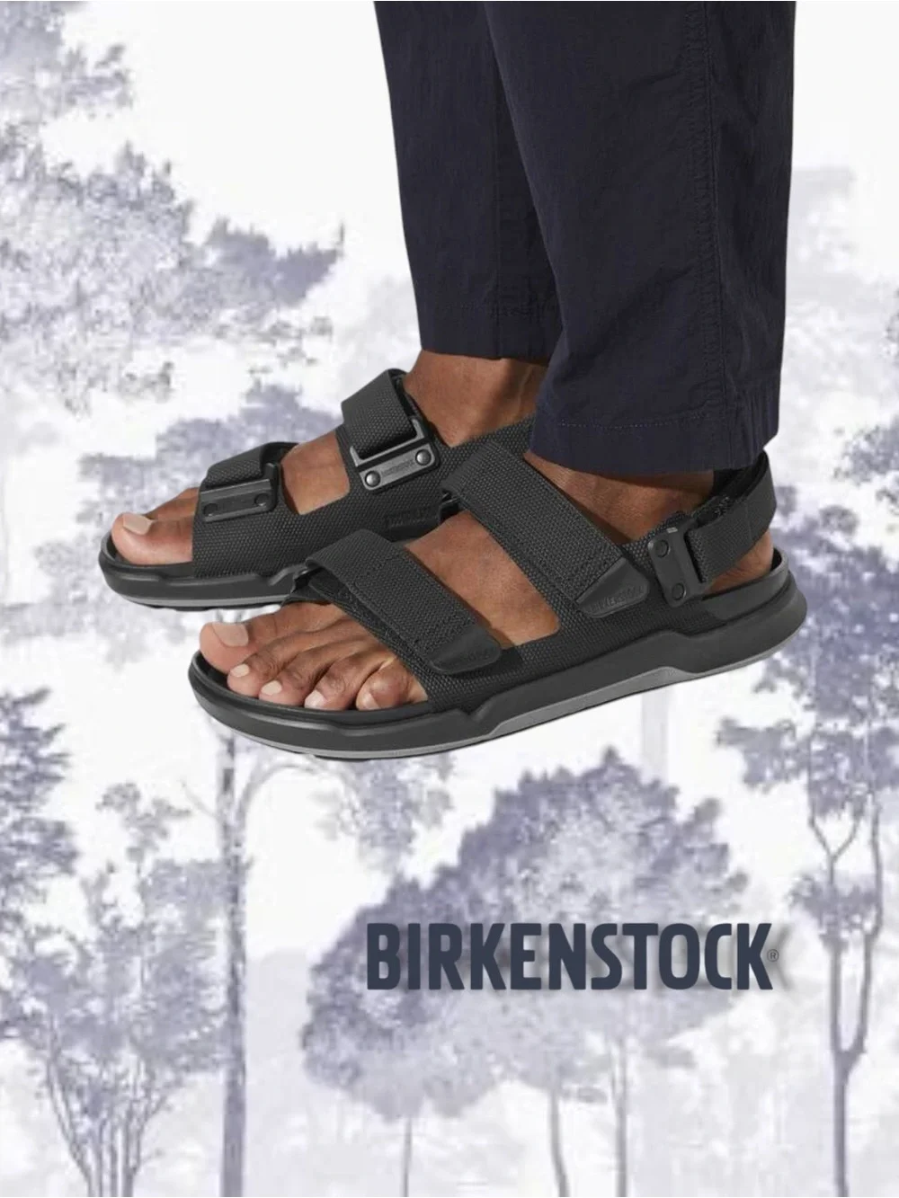 NWT Birkenstock Tatacoa Futura Black Men's Sandals Size 45 / US 12-12.5 NIB
